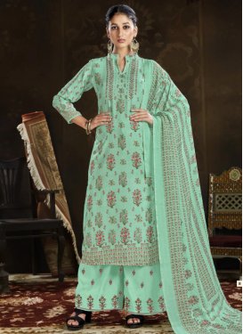 Palazzo Salwar Suit For Ceremonial