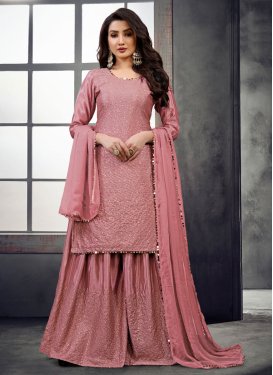Palazzo Style Pakistani Salwar Suit