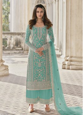 Palazzo Style Pakistani Salwar Suit