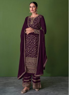 Palazzo Style Pakistani Salwar Suit