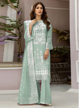 Palazzo Style Pakistani Salwar Suit For Festival