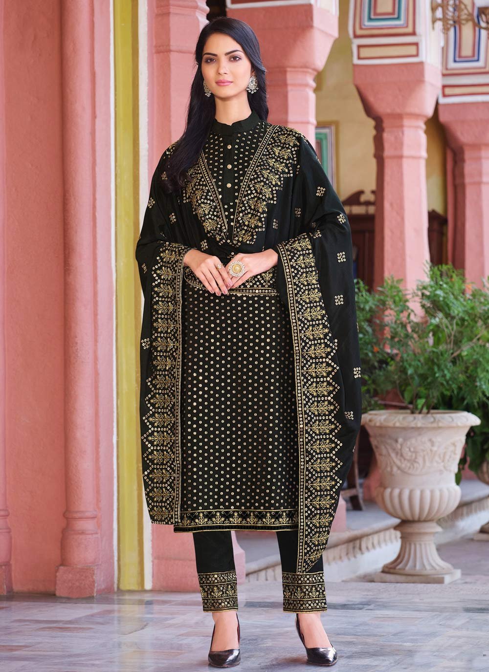 Buy Pant Style Designer Salwar Suit Online