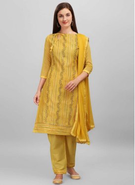 Pant Style Salwar Suit For Casual