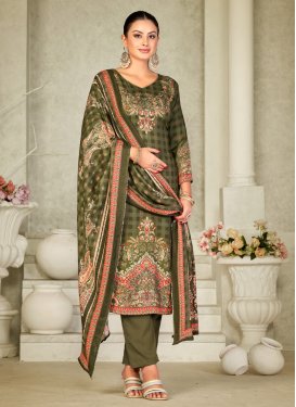 Pasmina Digital Print Work Pant Style Designer Salwar Suit