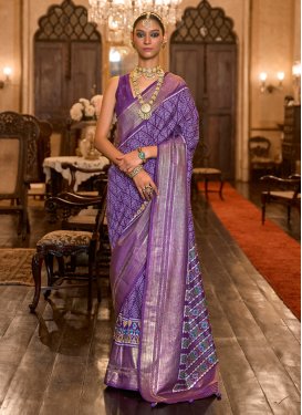 Patola Silk Designer Contemporary Saree