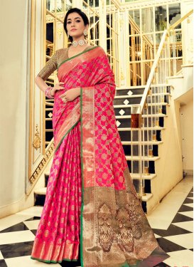 Patola Silk Designer Contemporary Saree For Ceremonial