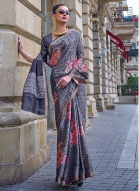 Poly Silk Designer Contemporary Saree