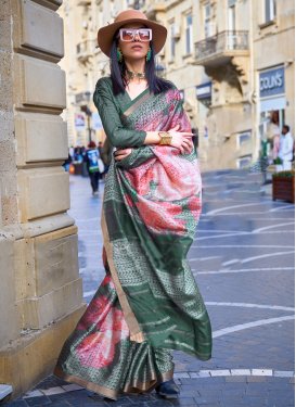 Poly Silk Traditional Designer Saree