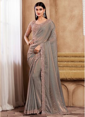 Poly Silk Trendy Classic Saree For Ceremonial