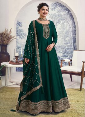 Prachi Desai Dola Silk Floor Length Anarkali Suit