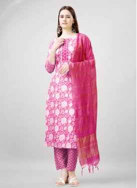 Print Work Readymade Salwar Suit