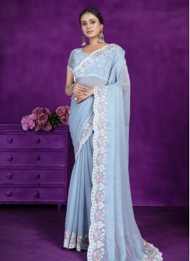 Rangoli Silk Designer Contemporary Style Saree For Festival