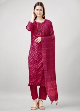 Rayon Readymade Designer Salwar Suit