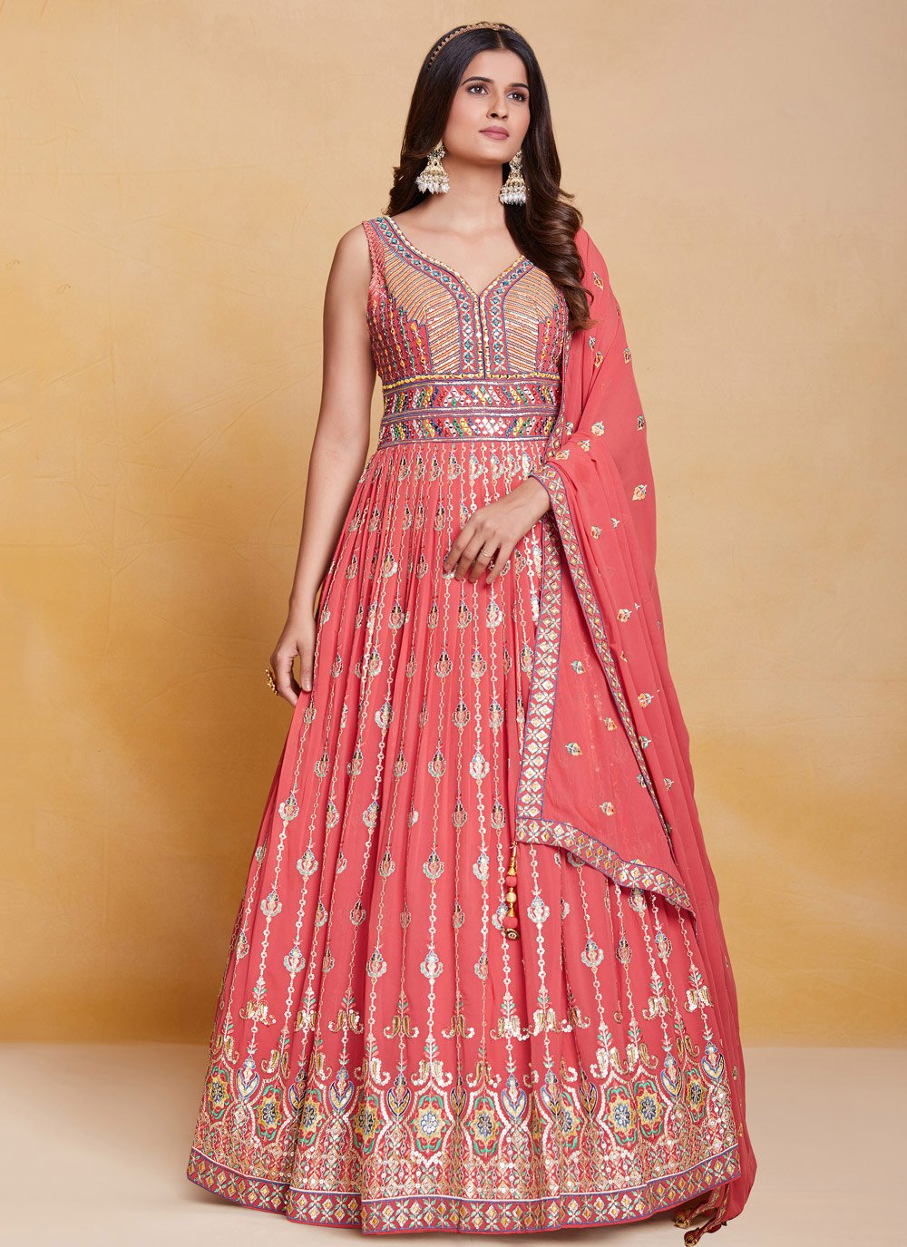 Readymade Long Length Gown