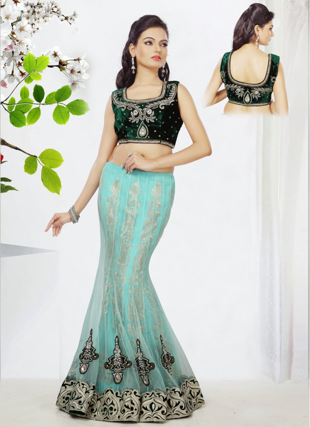 readymade party wear lehenga