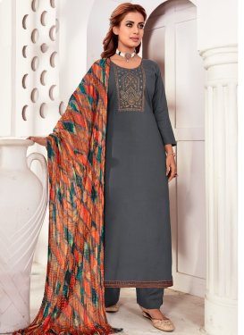 Reyon  Palazzo Designer Salwar Suit For Ceremonial