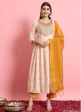 Reyon  Readymade Long Length Suit For Ceremonial