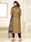 Cotton Silk Woven Work Pant Style Salwar Kameez - 1