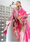 Art Silk Woven Work Designer Contemporary Style Saree - 1