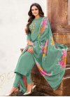 Chanderi Cotton Trendy Churidar Salwar Kameez For Casual - 1