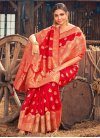Jacquard Silk Stone Work Traditional Designer Saree - 1