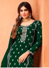 Embroidered Work Pant Style Pakistani Salwar Kameez For Ceremonial - 1