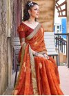 Lace Work Traditional Designer Saree - 1