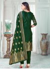 Art Silk Pant Style Salwar Kameez For Casual - 1