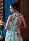Satin Silk Digital Print Work Readymade Trendy Gown - 1