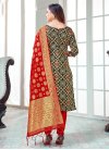 Art Silk Pant Style Classic Salwar Suit For Casual - 1