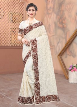 Satin Contemporary Style Saree