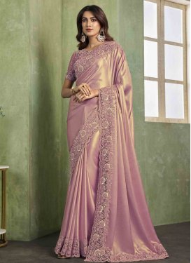 Satin Silk Designer Contemporary Saree