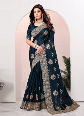 Satin Silk Designer Traditional Saree