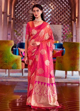Satin Silk Trendy Classic Saree