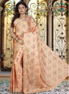 Satin Silk Trendy Classic Saree