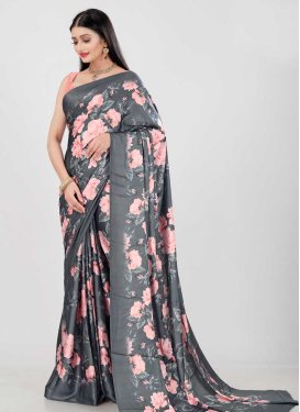 Satin Trendy Classic Saree