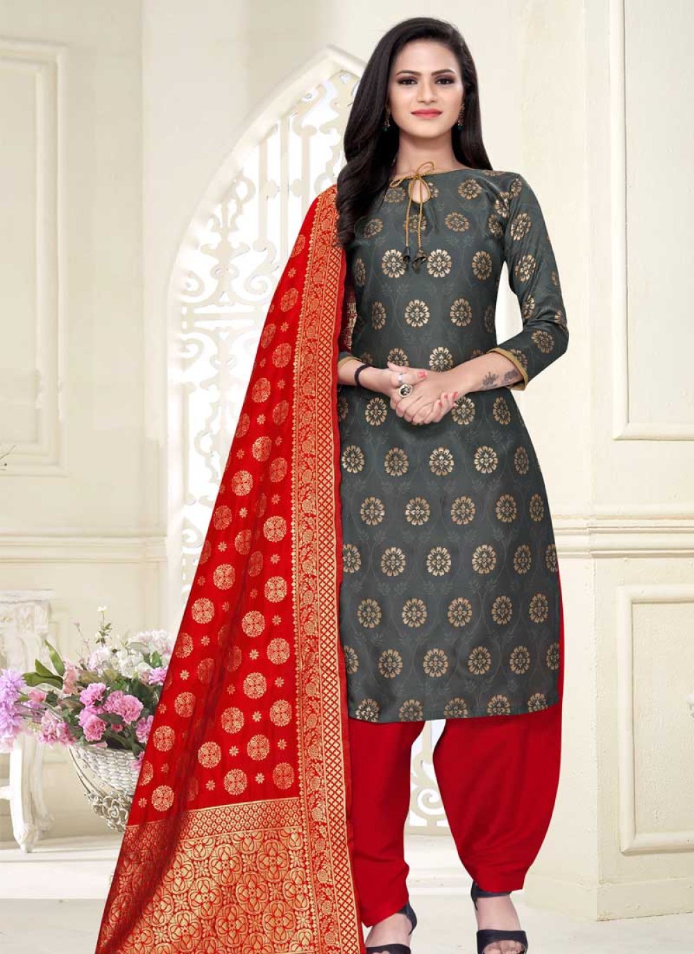 Buy Eid Wear Black Multi Work Georgette Salwar Suit Online From Surat  Wholesale Shop.