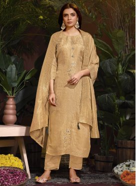 Sequins Work Readymade Designer Salwar Suit