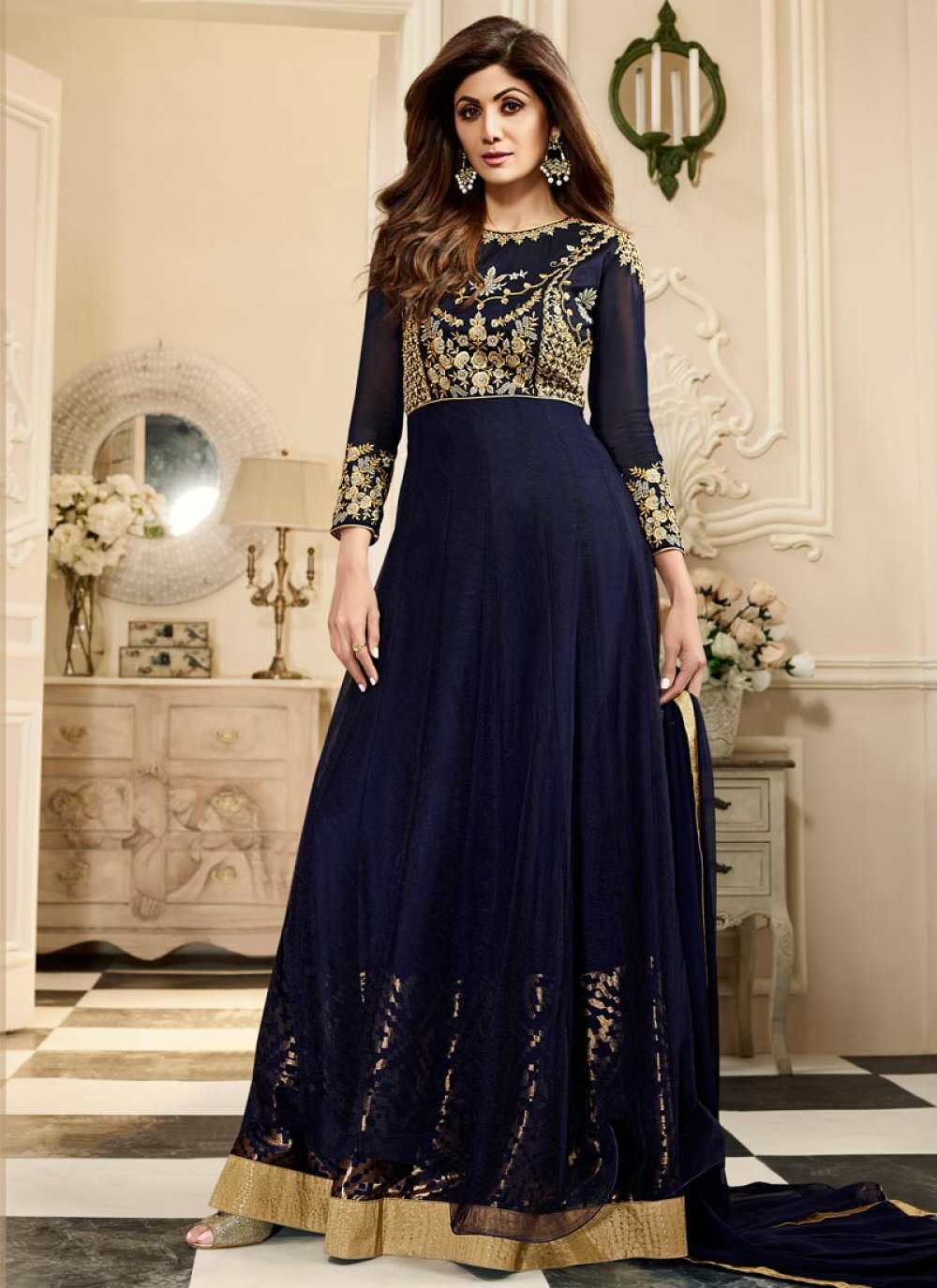 Shilpa shetty anarkali dress sale