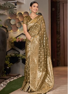 Shimmer Traditional Designer Saree For Ceremonial