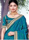 Banarasi Silk Trendy Classic Saree For Party - 1