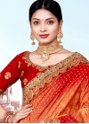 Banarasi Silk Designer Contemporary Saree For Bridal - 1