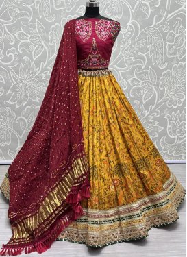 Silk A Line Lehenga Choli