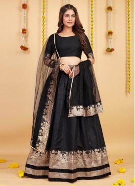 Silk Blend A Line Lehenga Choli