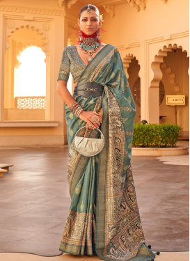 Silk Designer Contemporary Style Saree