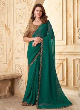Silk Georgette Trendy Saree