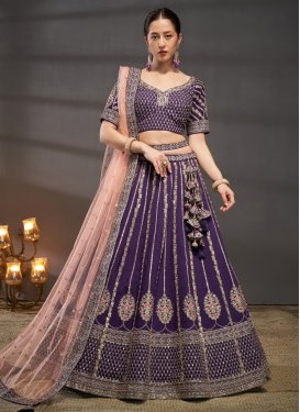 Silk Trendy Lehenga Choli For Bridal
