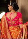 Banarasi Silk Embroidered Work Designer Traditional Saree - 2