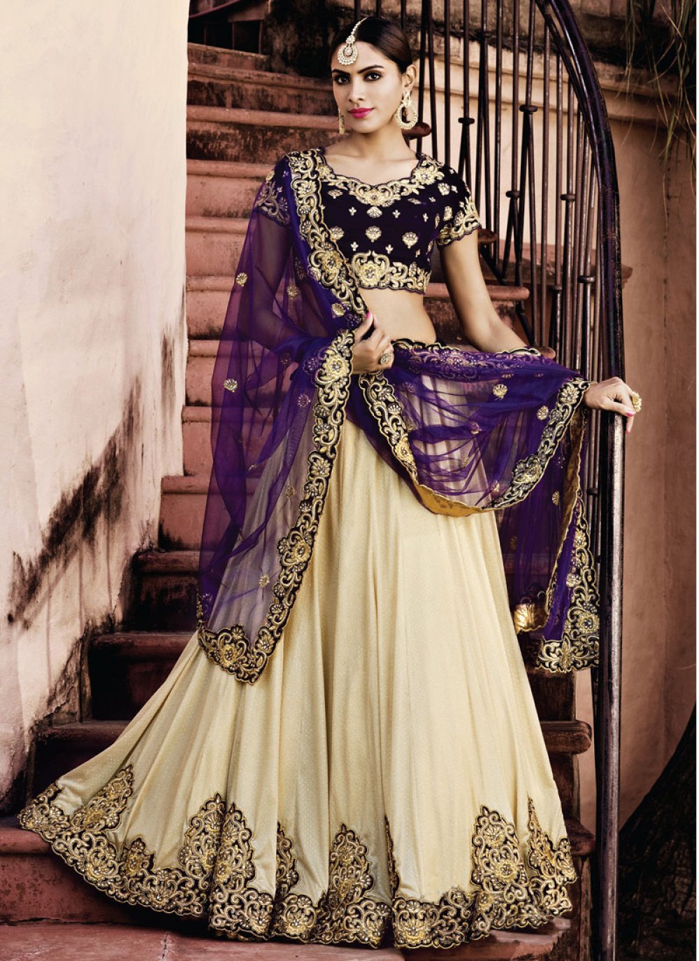 Shimmer lehenga outlet choli