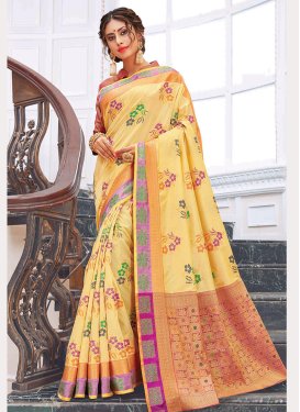 Sophisticated Weaving Silk Saree